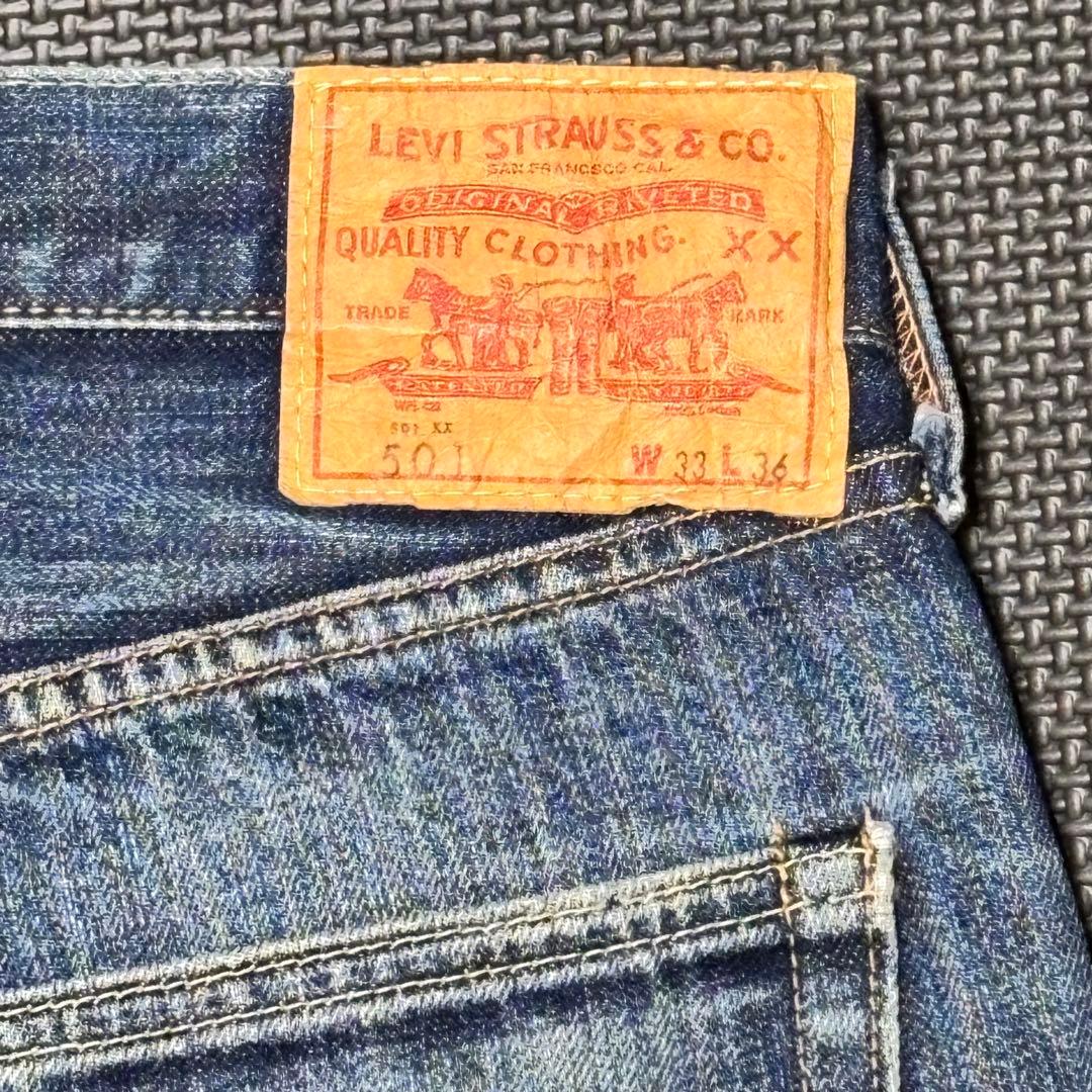 LEVI'S リーバイス LVC 66501復刻 日本製 33 BIG E 赤耳