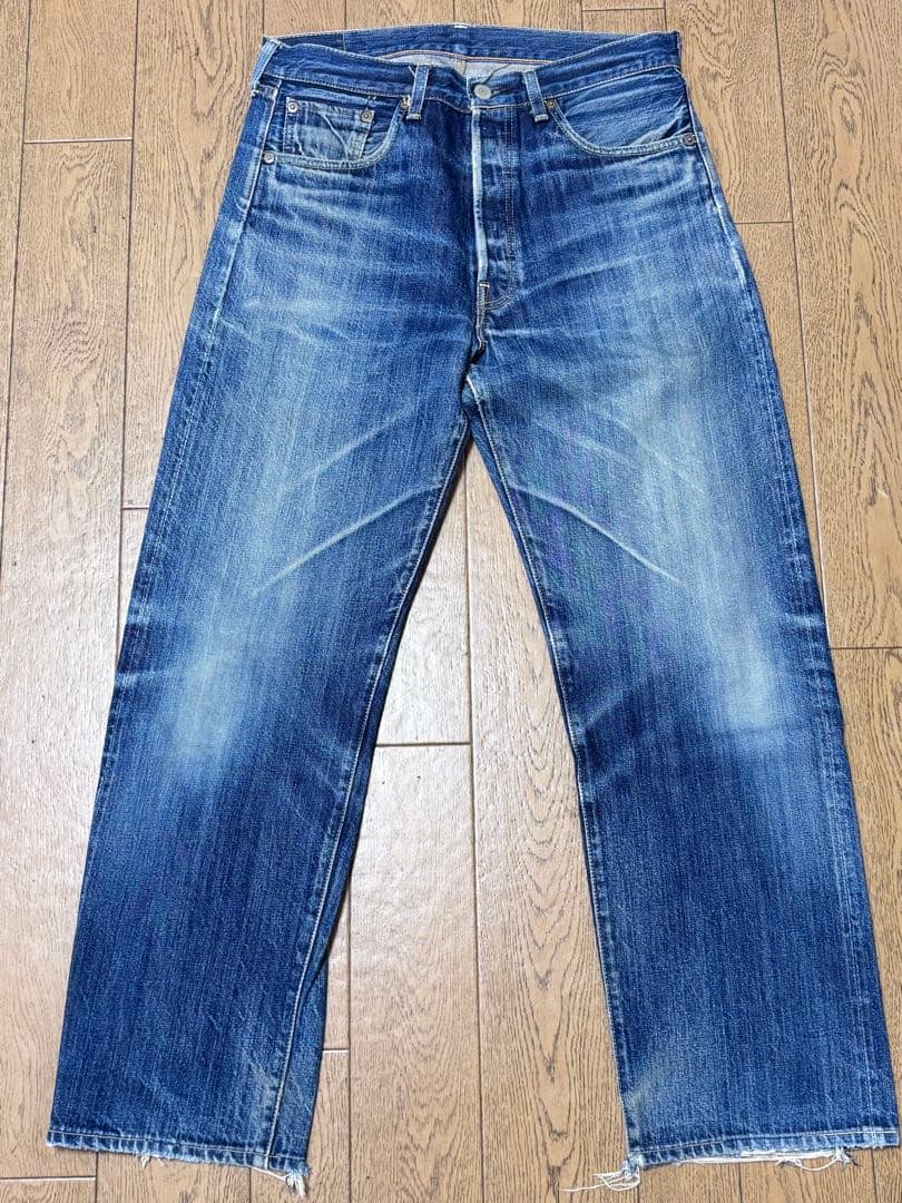 LEVI'S リーバイス LVC 66501復刻 日本製 33 BIG E 赤耳