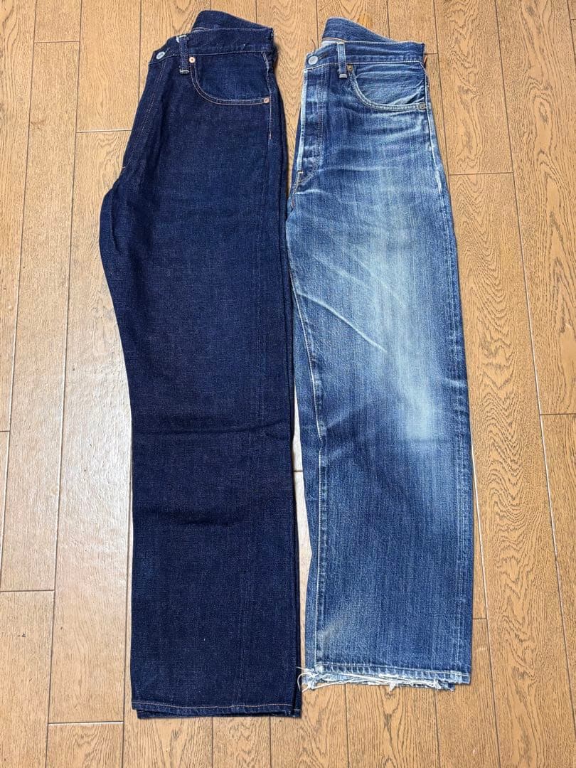 LEVI'S リーバイス LVC 66501復刻 日本製 33 BIG E 赤耳