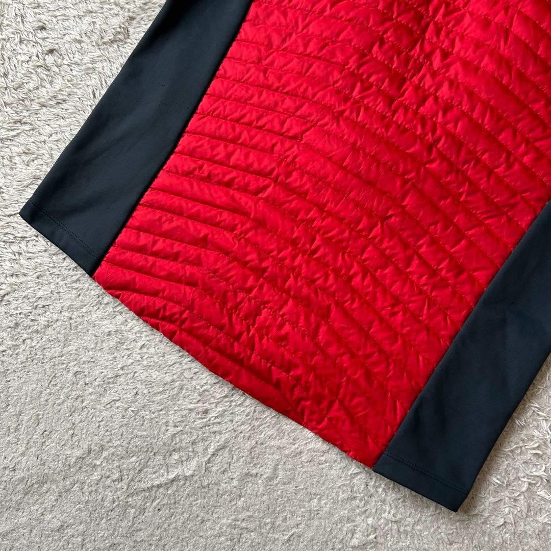 エディーバウアー 00s 800fil down vest L red
