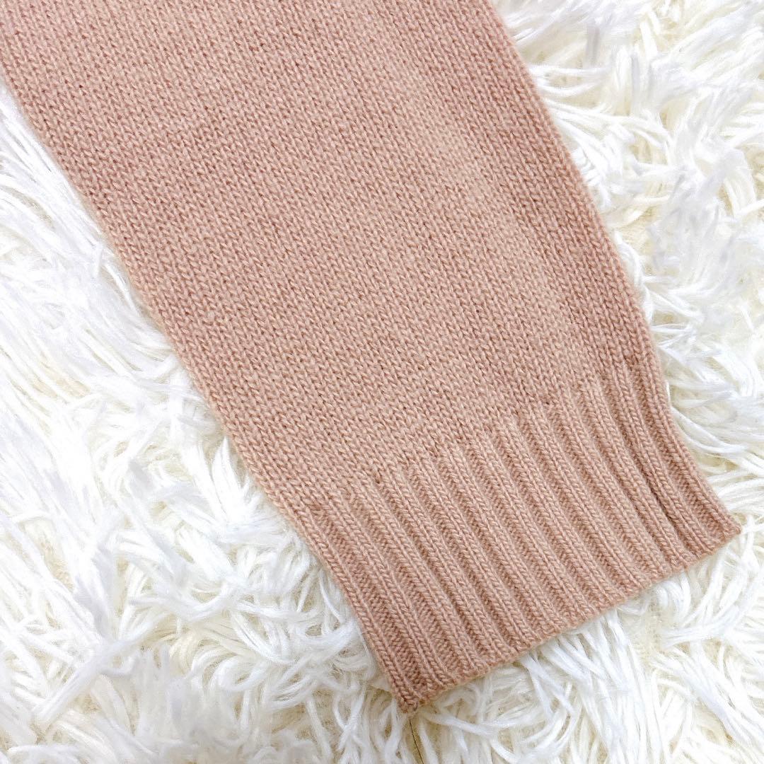 ブルーレーベル✨ウールモヘヤワンピース✨クレストブリッジチェック✨ピンク金ボタン