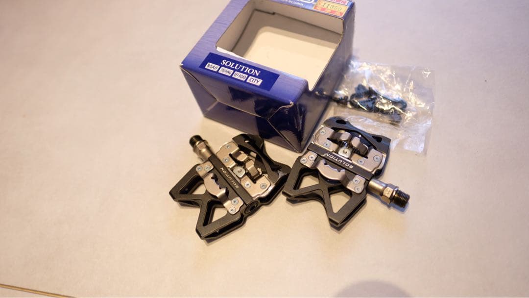 廃盤品　三ヶ島ペダル　SOLUTION