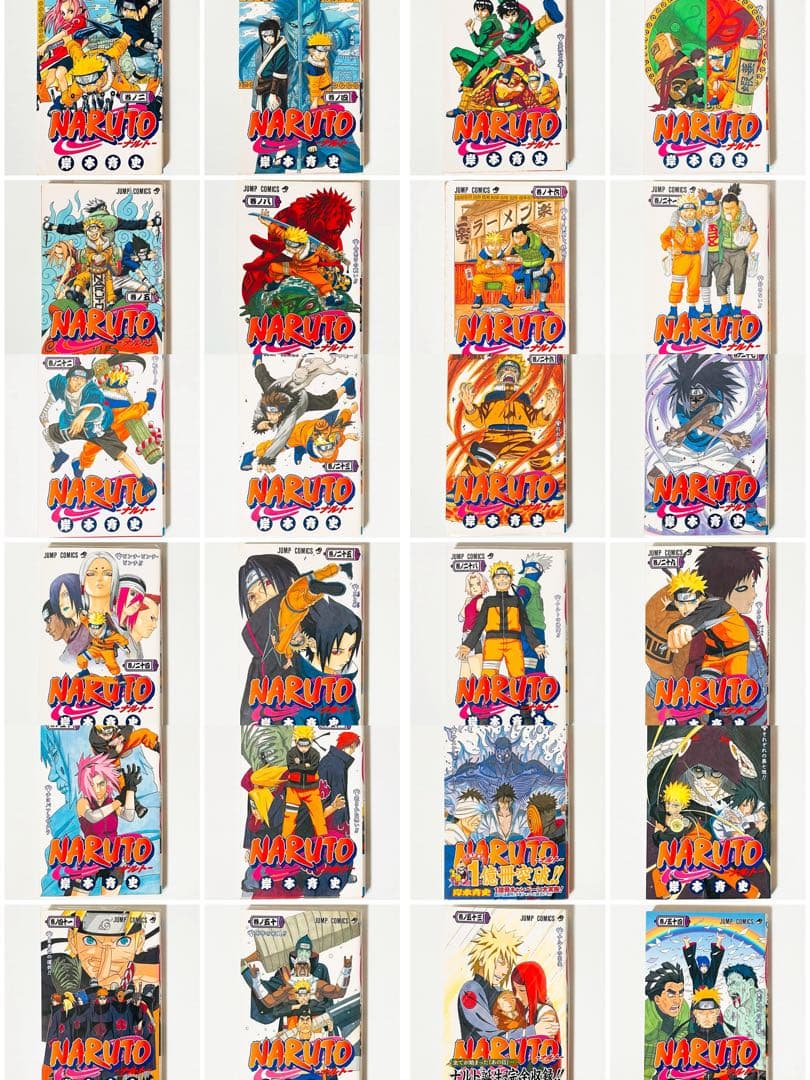 【第1刷】NARUTO★岸本斉史★ジャンプ★漫画★コミックス【初版】24冊セット