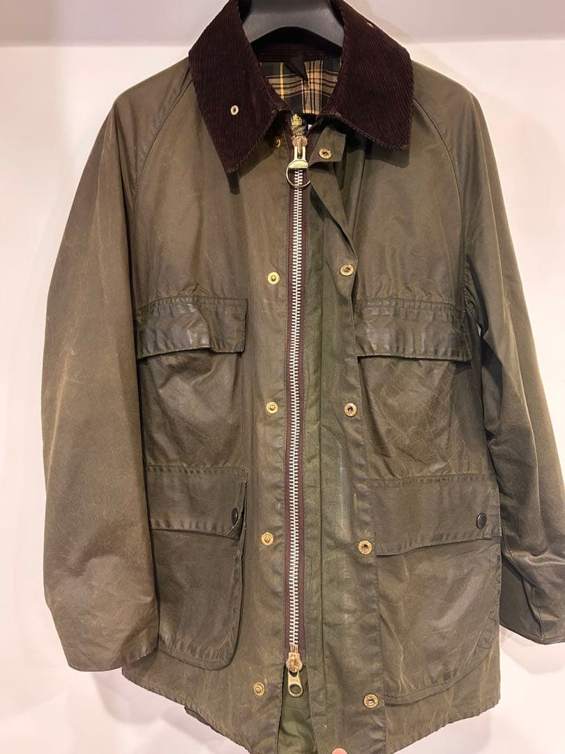 プ*ん様 【Barbour】BEDALE オリーブジャケット