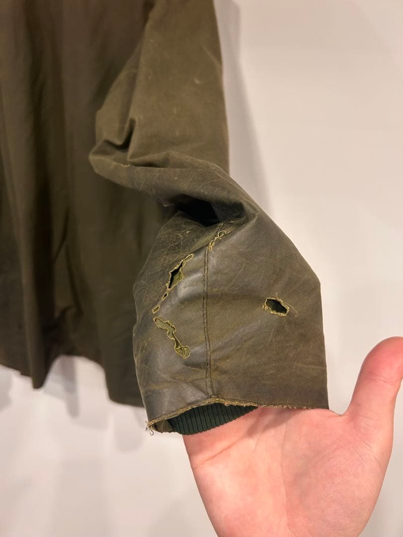 プ*ん様 【Barbour】BEDALE オリーブジャケット