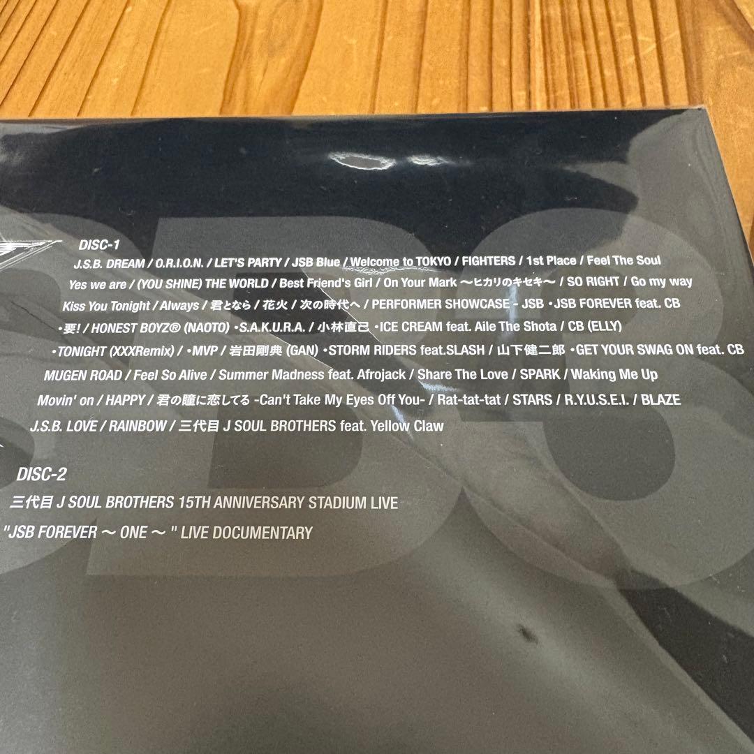 三代目 JSB FOREVER ONE スタジアム FC限定 DVD 特典付き
