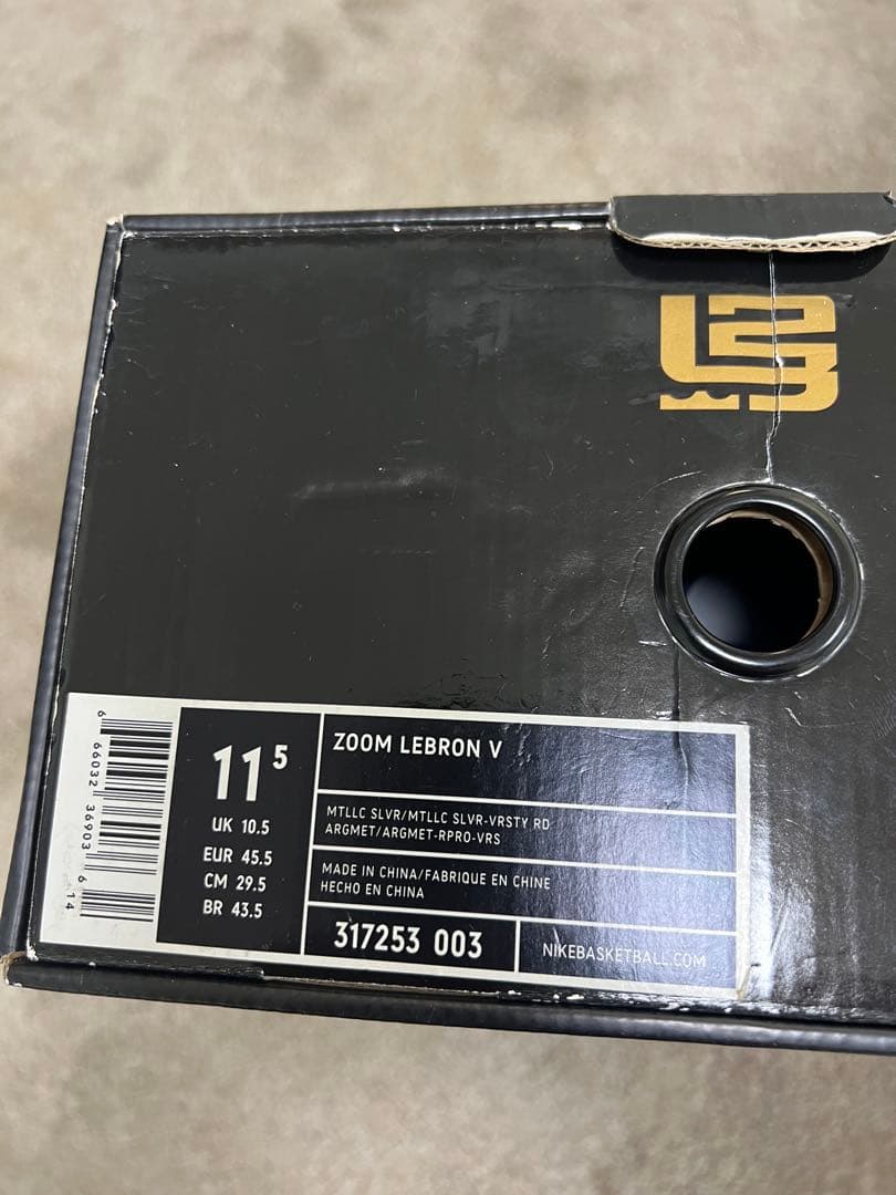 シューズ(男性用) Nike Zoom Lebron V \"ALL STAR 2008\" OG