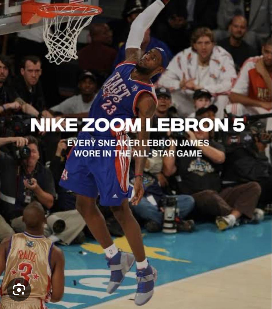 シューズ(男性用) Nike Zoom Lebron V \"ALL STAR 2008\" OG