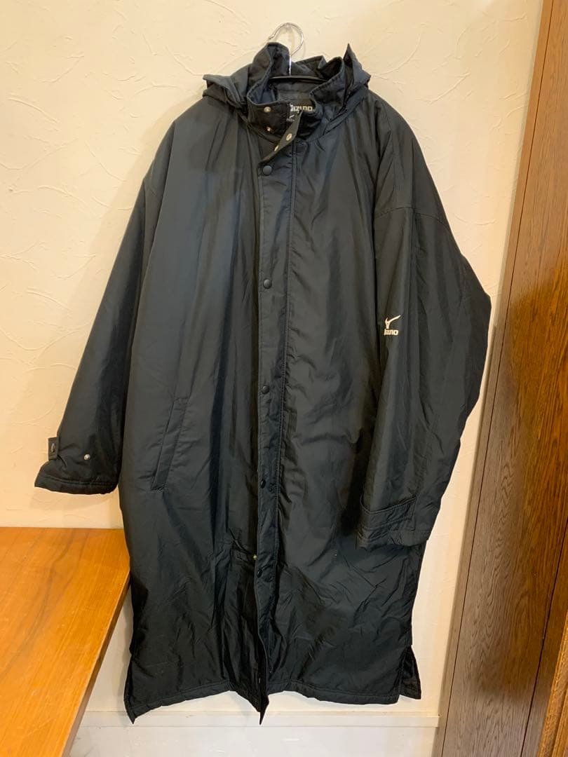 G0220-22★野球　Mizuno ベンチコートロング/ ベンチコート　2点
