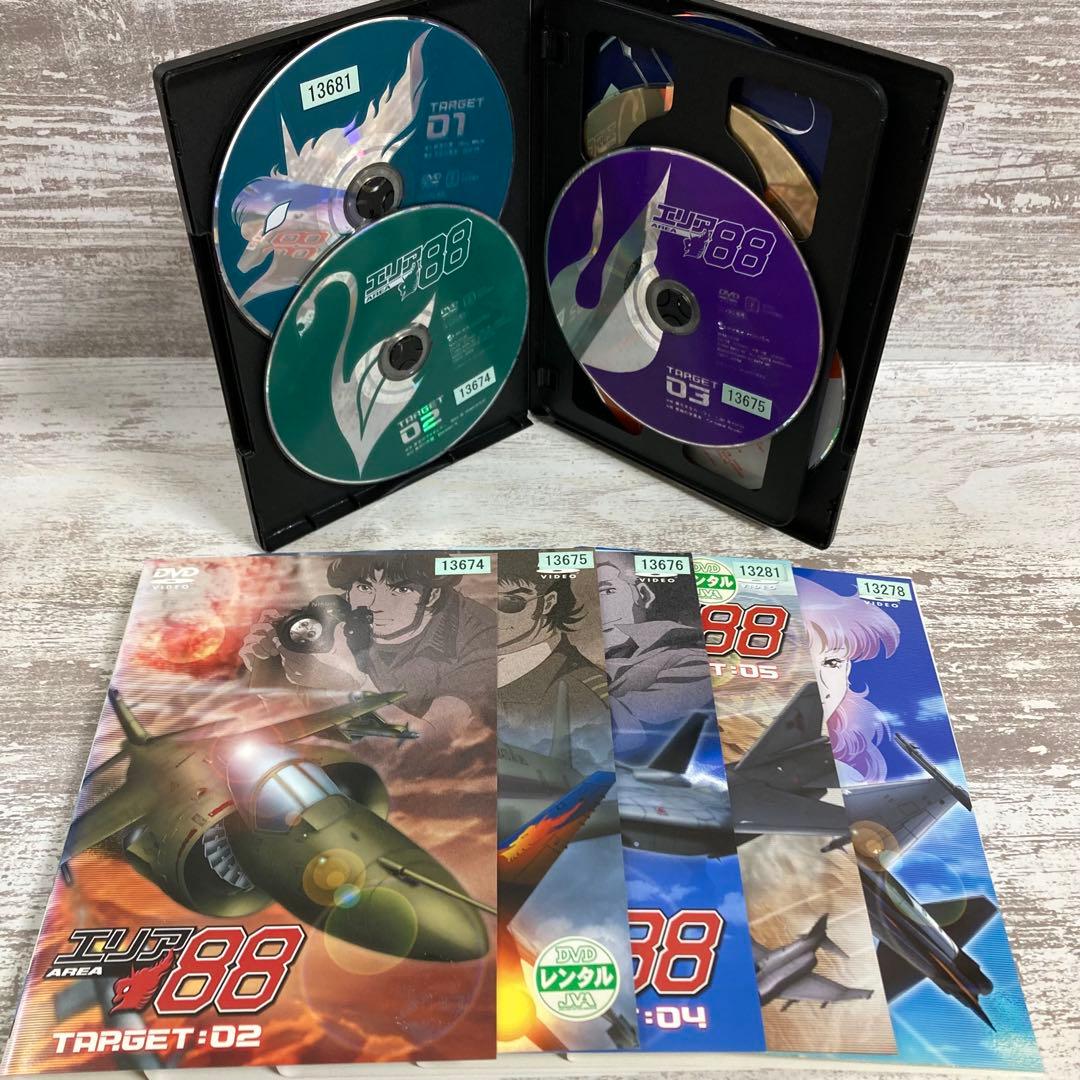 ♦︎新品ケース付き♦︎ エリア88 レンタルDVD 全話完結セット