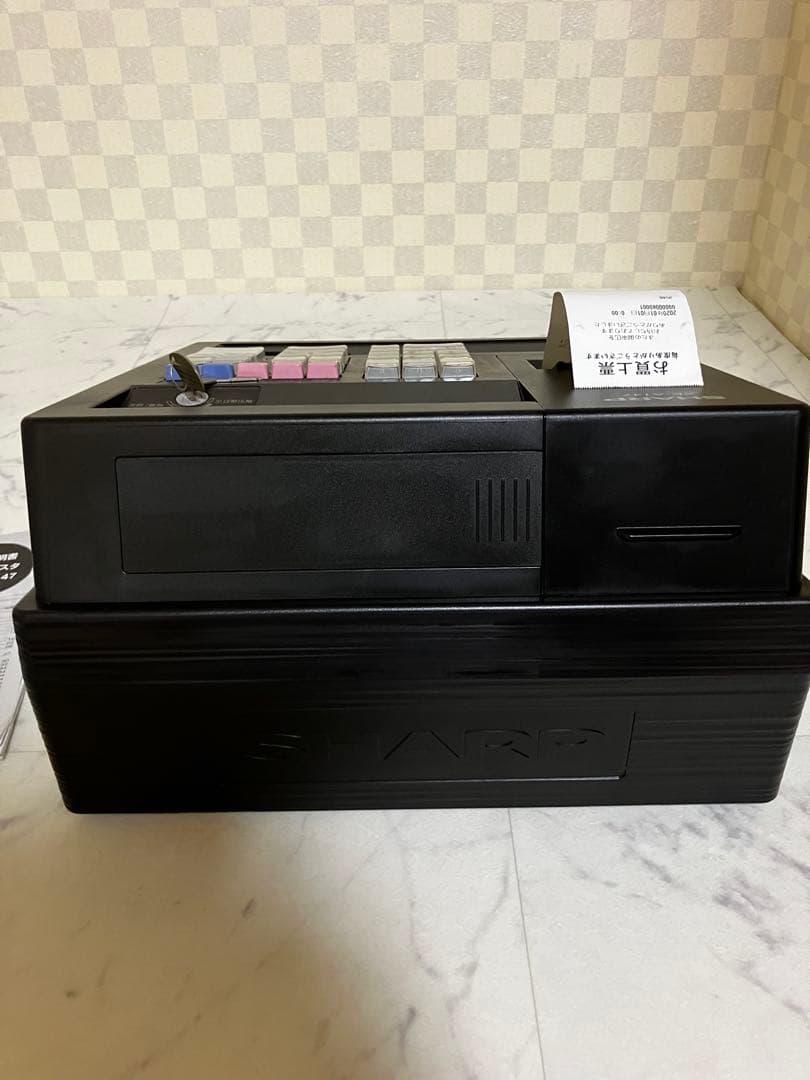 SHARP レジスター XE-A147 2023年購入