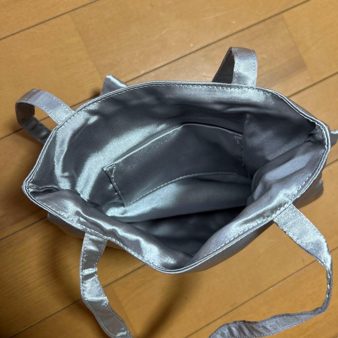 値下げ！【新品タグ付き】23区　パーティーバッグ　シルバー　結婚式