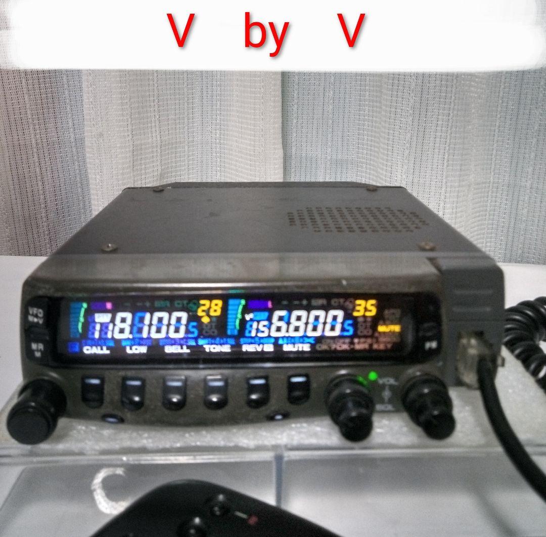 ケンウッド製　TM-733　10/10w 145 / 433MHzモービル無線機