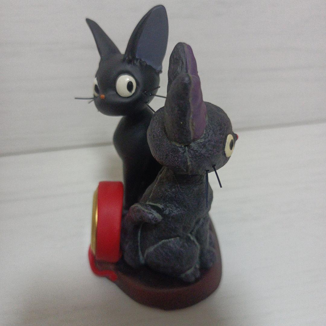 [動作確認済み]魔女の宅急便 ジジ　ジオラマ　ミニ置時計
