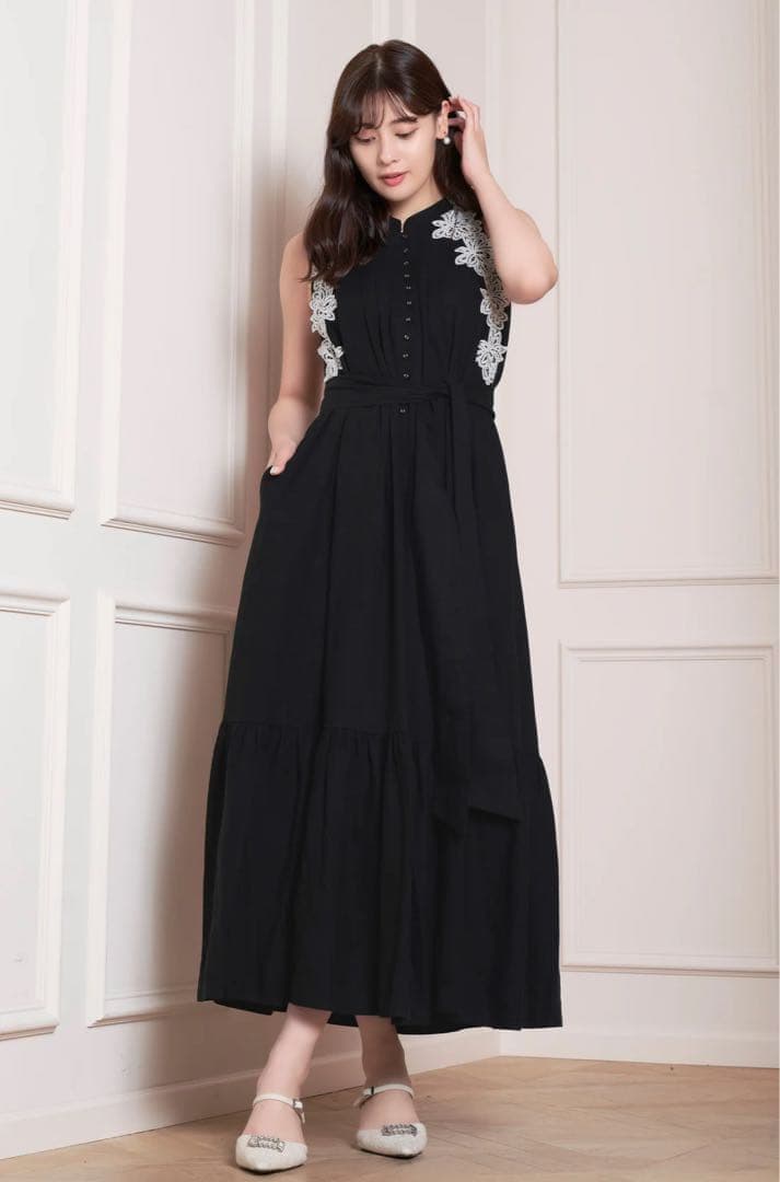 ワンピース herlipto Notting Hill Belted Dress M