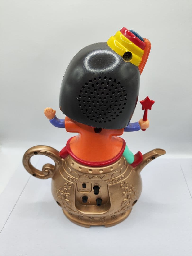 ちびまる子ちゃん 魔法のランプ 置き時計 フィギュア 動作確認済み レトロ