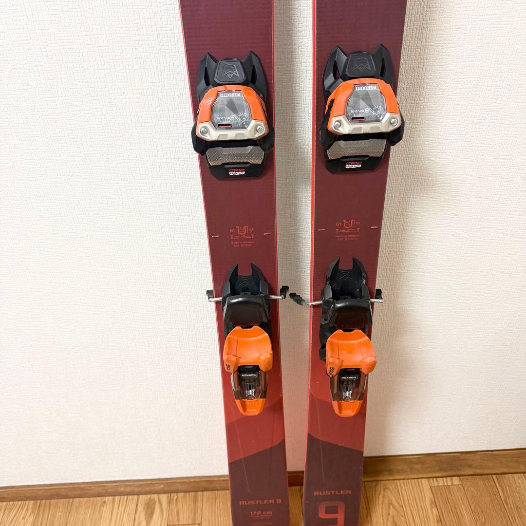 BLIZZARD Rustler9 172cm スキー 板