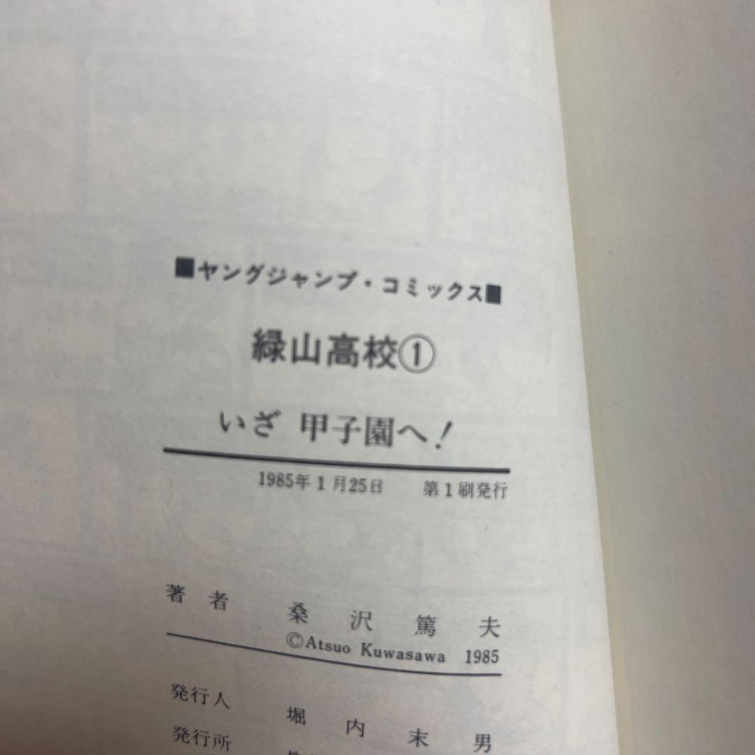 【全巻初版】緑山高校 全20巻 完結セット｜伝説ギャグ漫画 名作
