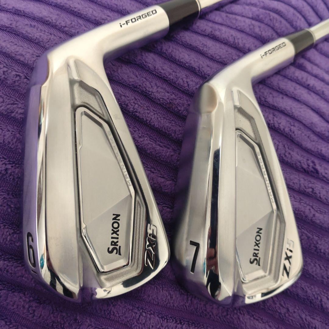 【美品】SRIXON Zxi5アイアンセット(#6.#7.#8.#9.#PW)