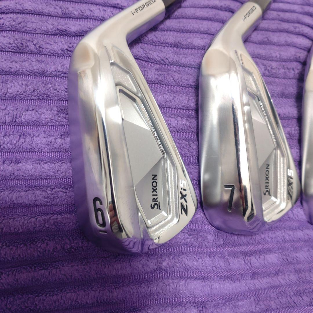 【美品】SRIXON Zxi5アイアンセット(#6.#7.#8.#9.#PW)