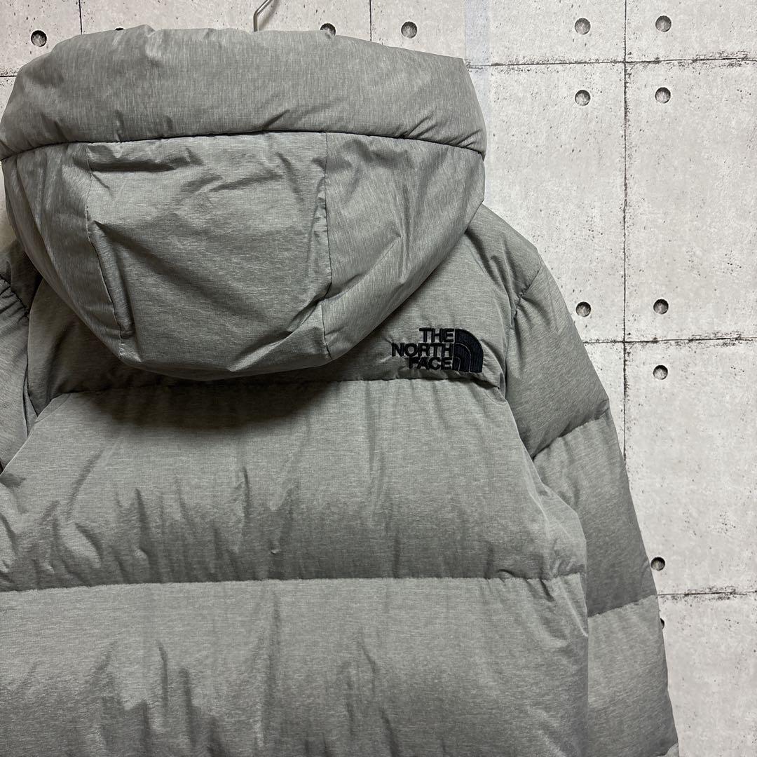 【状態◎】ノースフェイス DRYVENT ロングダウン ベンチコート グレー