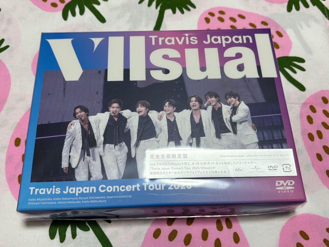 [DVD・完全生産限定盤]Travis Japan VIIsual 特典なし