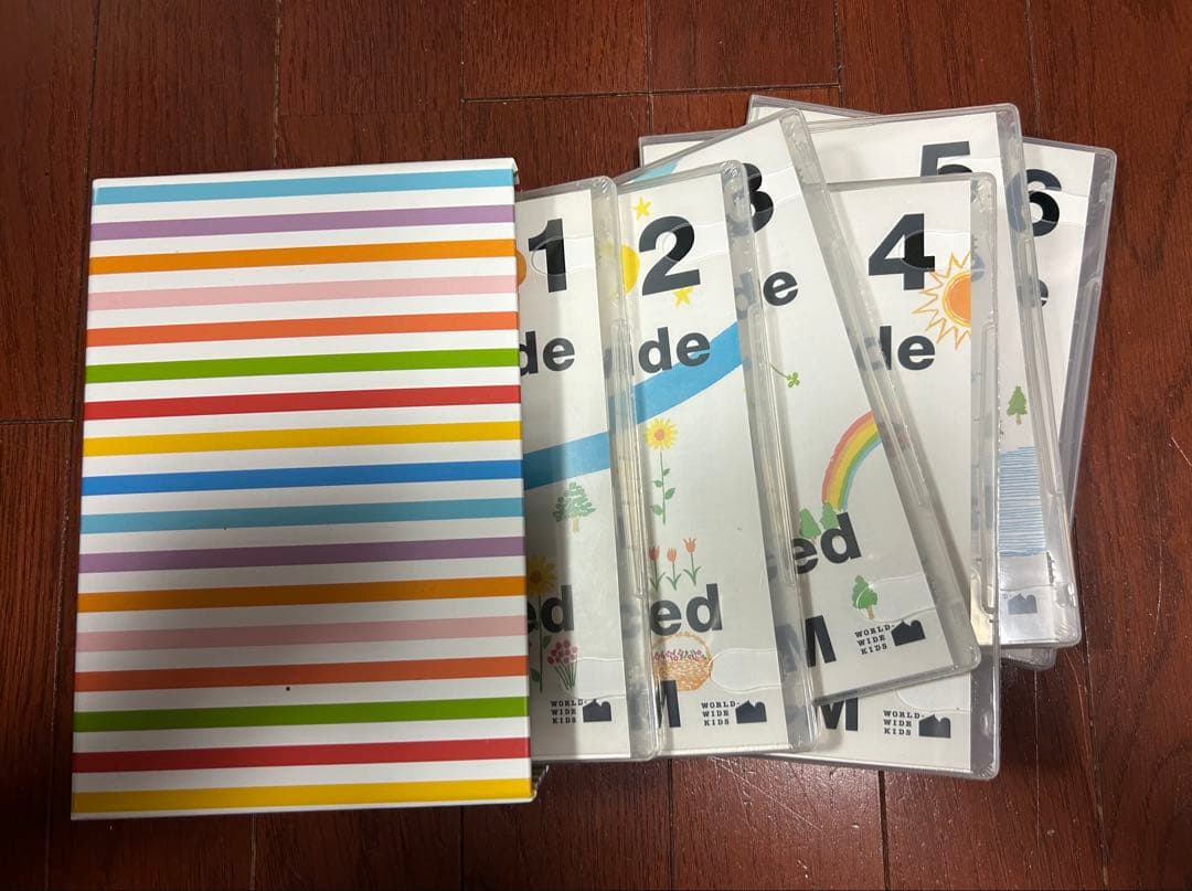 な*ひ様 【新品未開封あり】ベネッセ ワールドワイドキッズ DVD、CDフルセッ