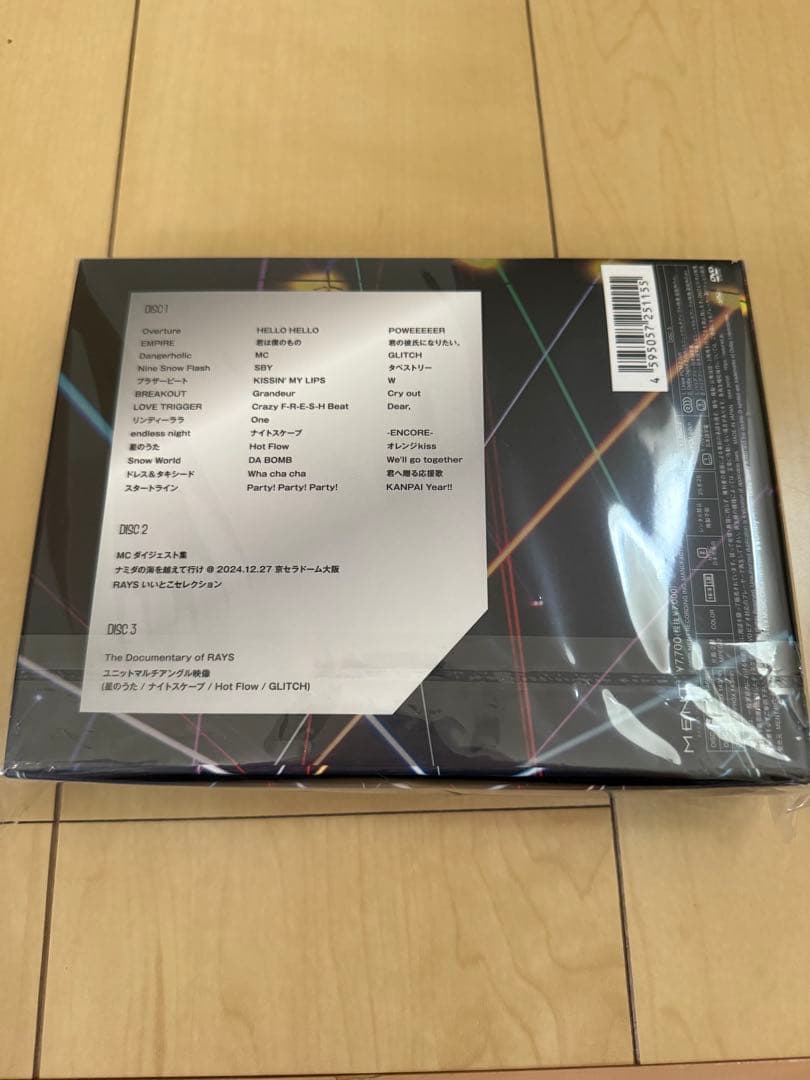 新品未使用未開封！Man　初回盤DVD3枚セット