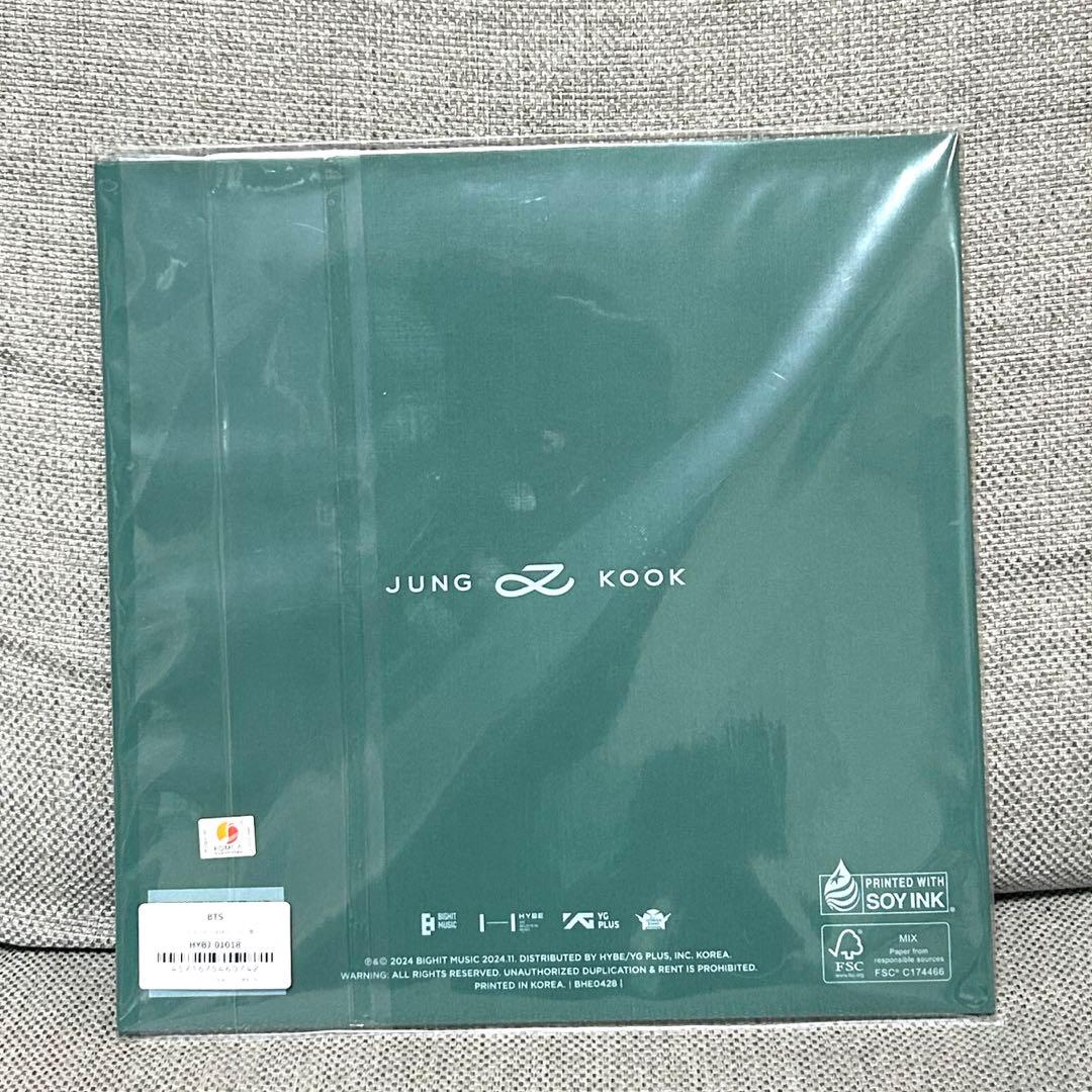 BTSジョングクGOLDEN LP レコード　jungkook アナログ盤