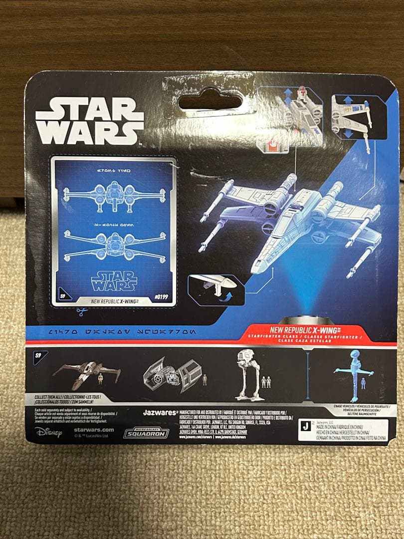 スターウォーズ　マイクロギャラクシー　新共和国Xウイング