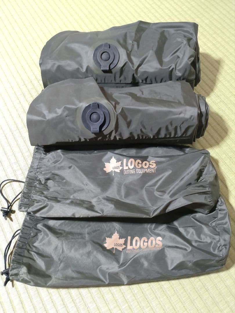 LOGOS エアマット （ポンプ内蔵） 2つセット