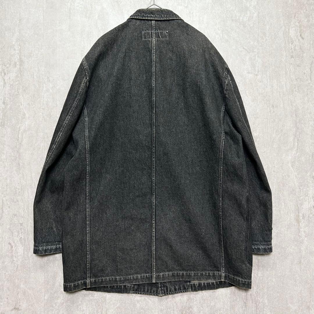 【希少】AD1996 コムデギャルソンオム 田中オム デニムカバーオール 黒 M