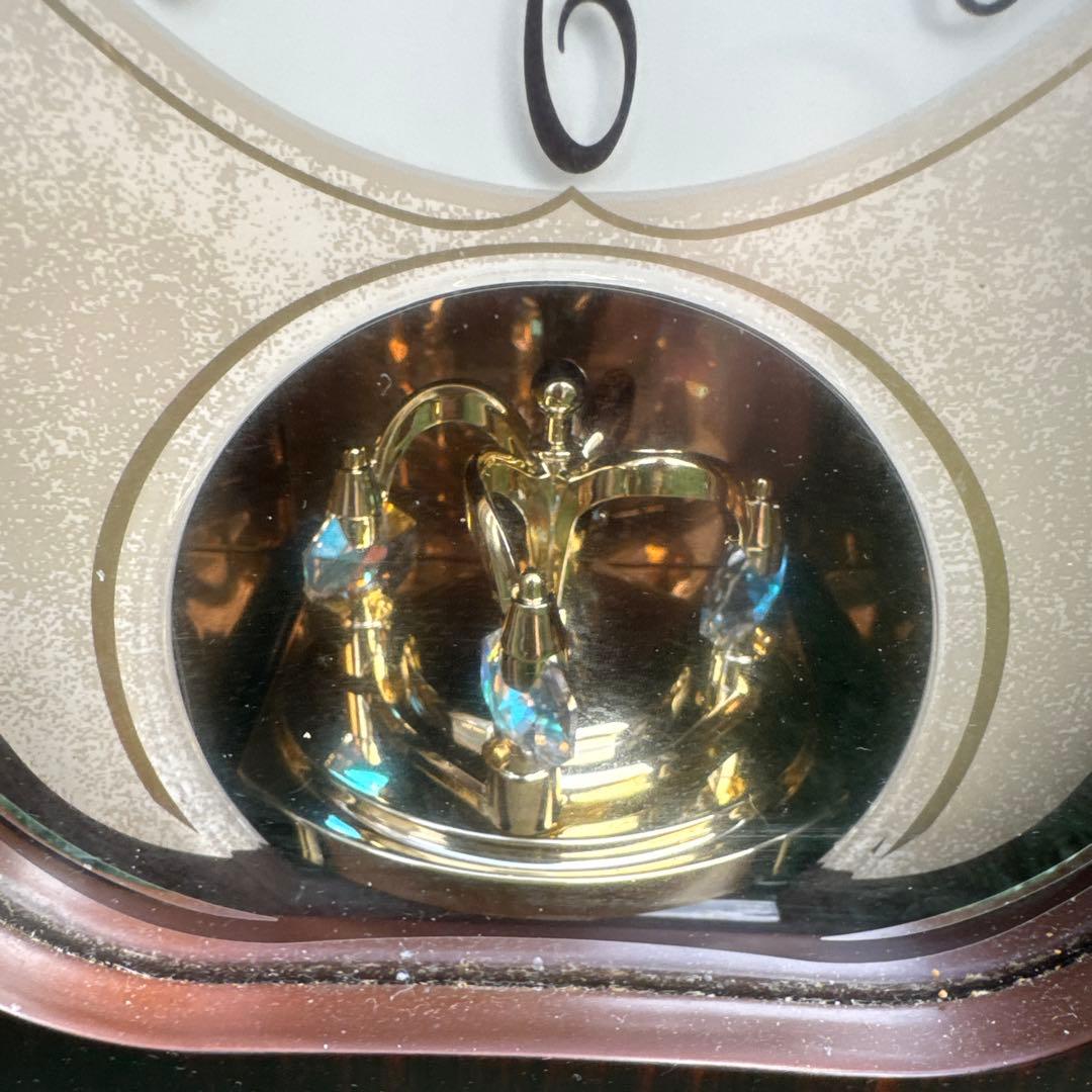 セイコー HW927B 置き時計 総理大臣贈与品 メロディ 象嵌細工