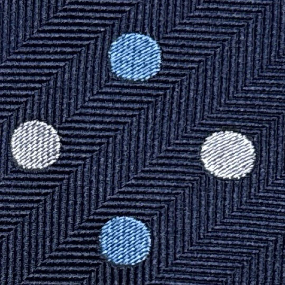 【未使用品】Paul Smith ブランドネクタイ　高級シルク　水玉