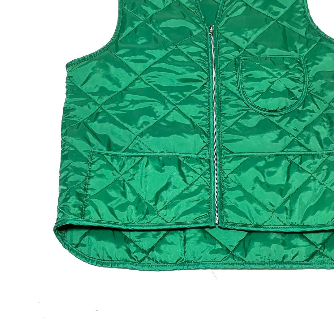 SNAP’N WEAR スナップンウェア アメリカ製 キルティング ベスト 緑