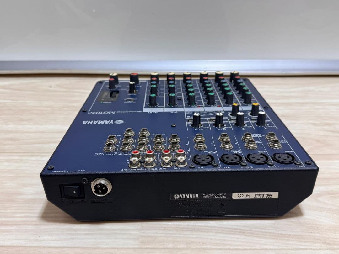 YAMAHA MG102C DJミキサー 6チャンネル