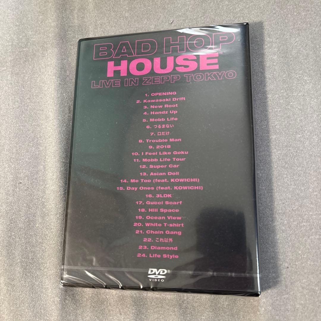 BAD HOP HOUSE ライブDVD 新品未開封
