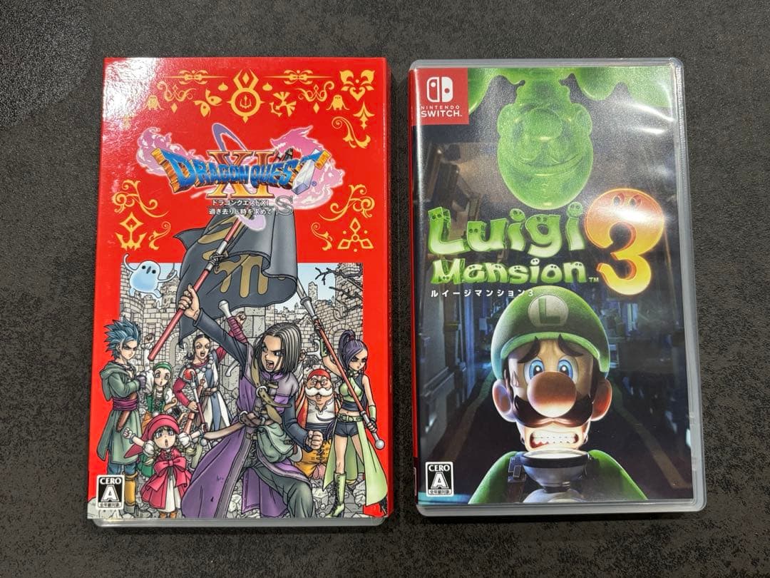 switchドラゴンクエストXI & ルイージマンション3 美品