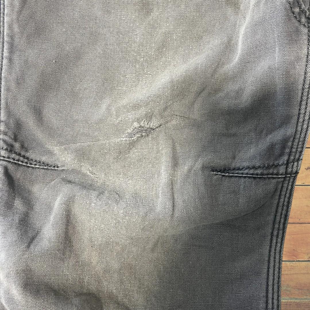 Carhartt ダブルニー ワークパンツ W32 メンズ グレー USA 古着