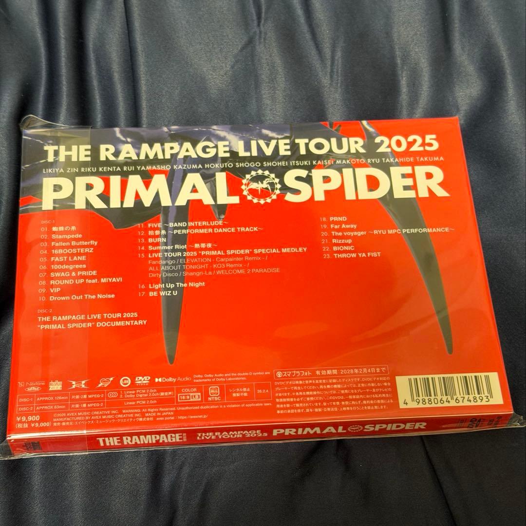 ミュージック PRIMAL SPIDER DVD