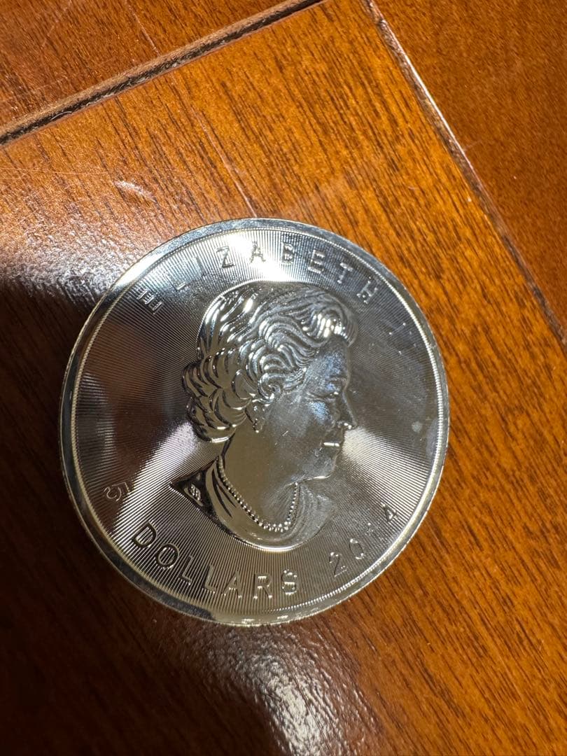 限定 カナダ 純銀 シャチ orca FINE SILVER .9999