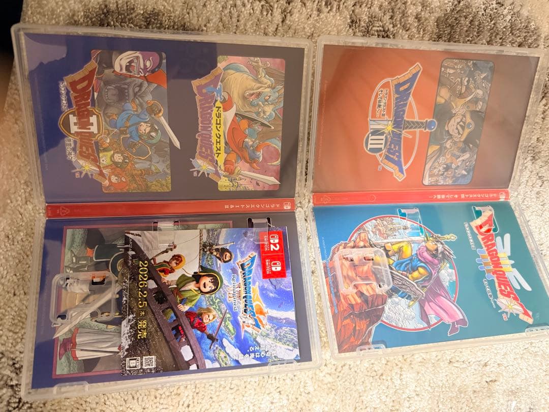 ドラゴンクエスト1&2 3セット