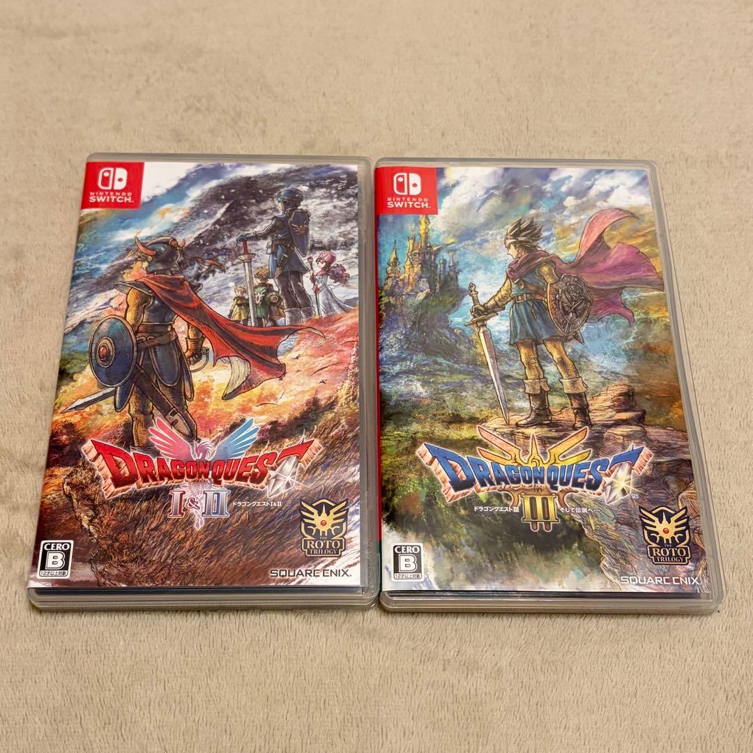 ドラゴンクエスト1&2 ドラゴンクエスト3 Switch用 ソフト 2本セット