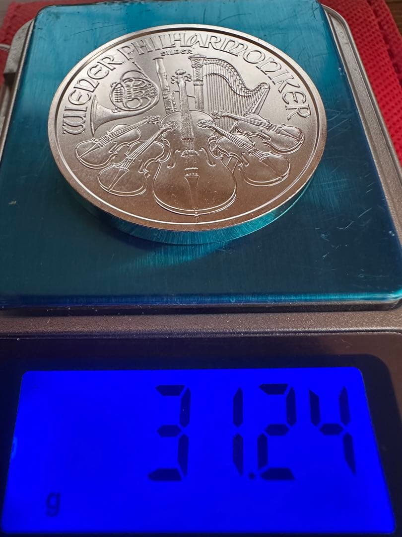 オーストリア 2018年　ウィーン 1,50ユーロ銀貨（1オンス）美品