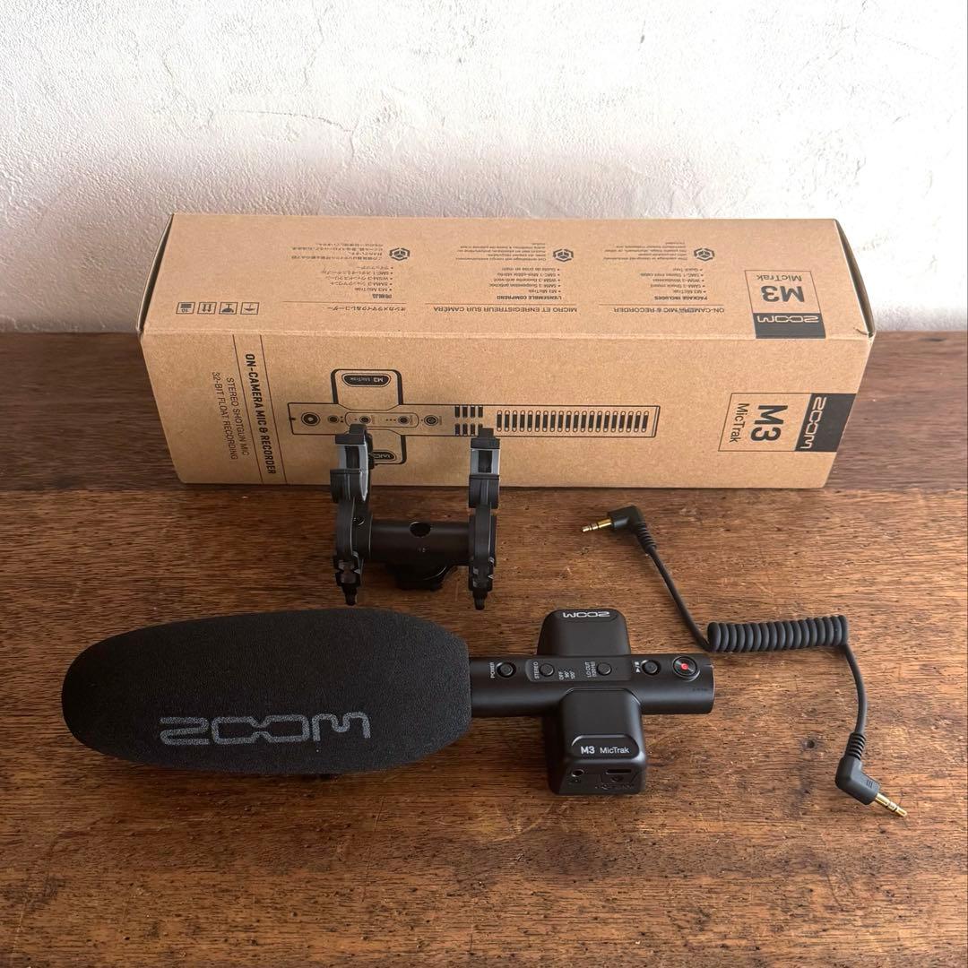 zoom M3 MicTrak ショットガンマイク