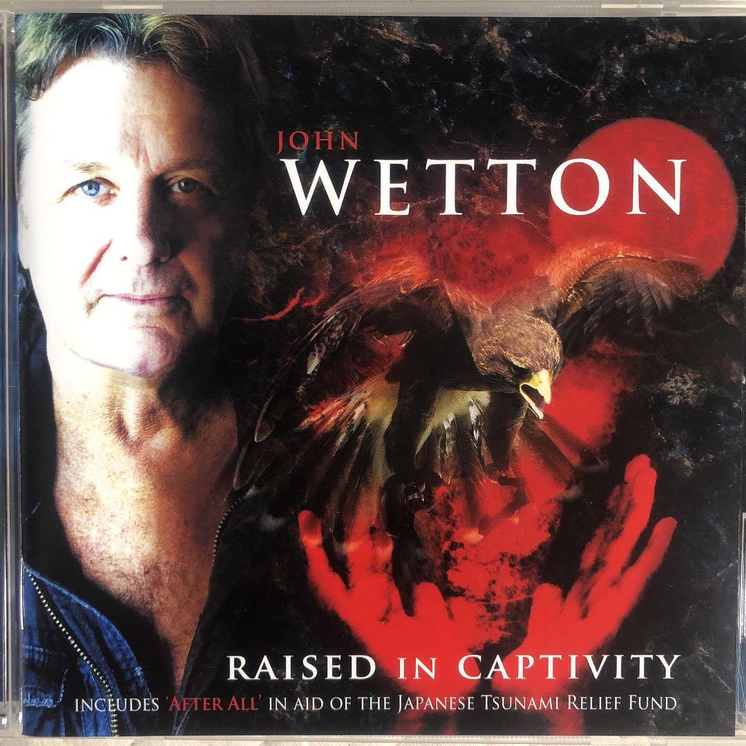 帯付き！国内盤！John Wetton/ RAISED IN CAPTIVITY