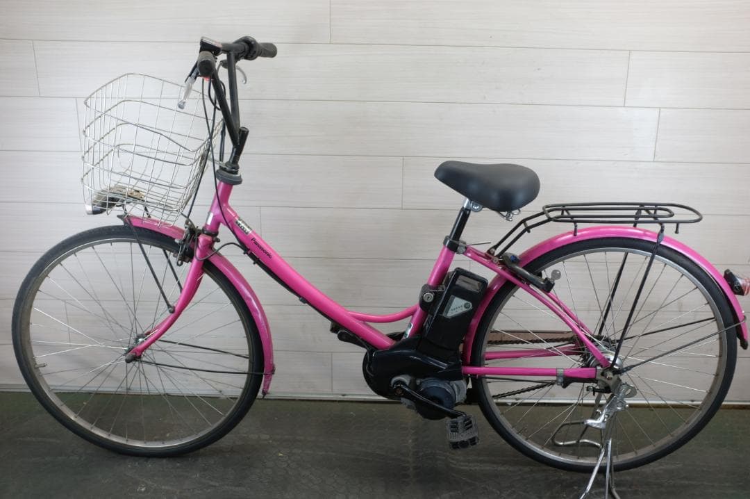 電動自転車 パナソニック　26インチ　3段　6.6Ah