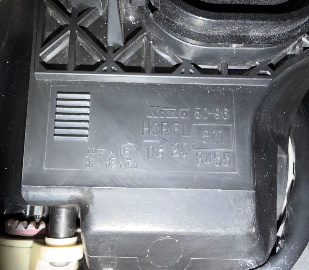 レクサス UVF45 LS600h 純正 LED 前期 ヘッドライト セット27
