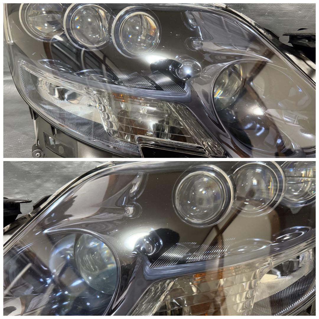 レクサス UVF45 LS600h 純正 LED 前期 ヘッドライト セット27