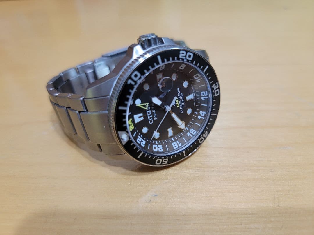 シチズン　プロマスター　ダイバー　GMT　チタン　最終値下げ